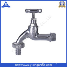 Polished Brass Tap/ Bibcock with Hose Adapter (YD-2023)